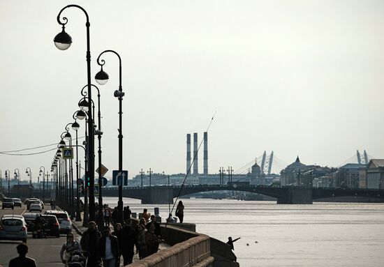 Санкт-Петербург во время пандемии COVID-19