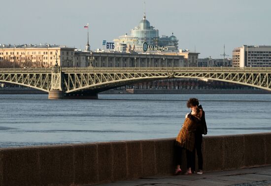 Санкт-Петербург во время пандемии COVID-19
