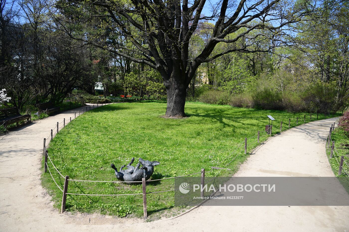 Весна в Москве