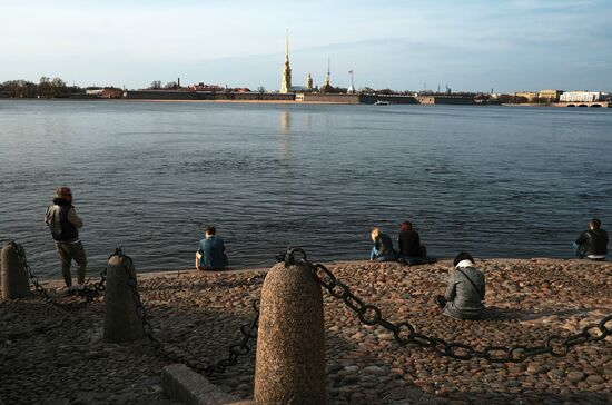 Санкт-Петербург во время пандемии COVID-19