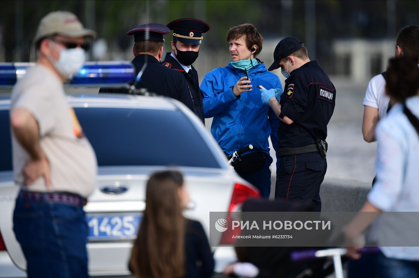 Весна в Москве