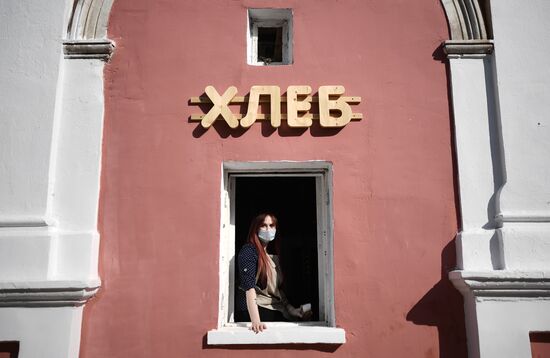 Москва во время режима самоизоляции жителей