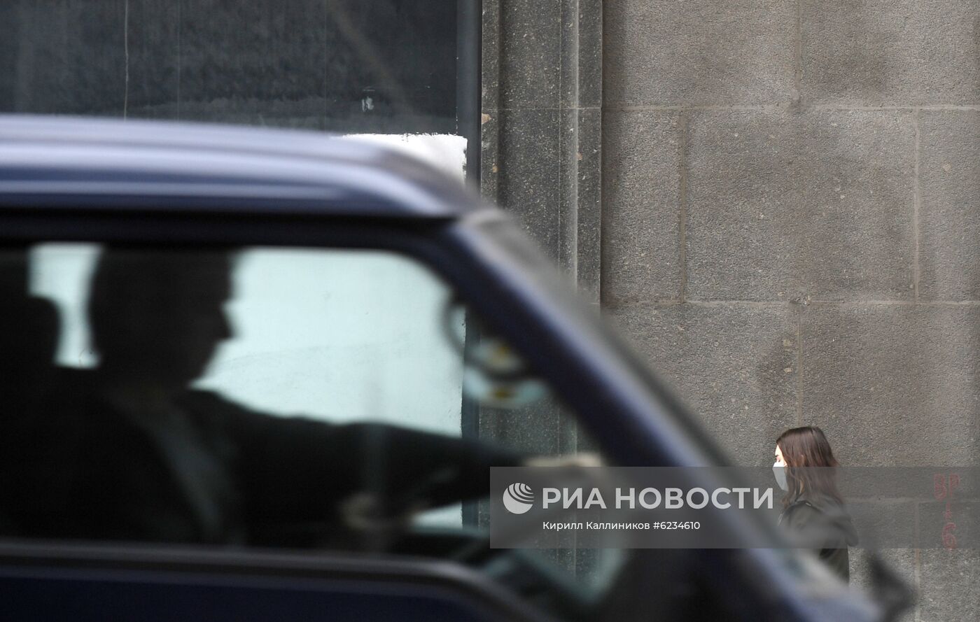 Москва во время режима самоизоляции жителей