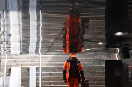 Москва во время режима самоизоляции жителей