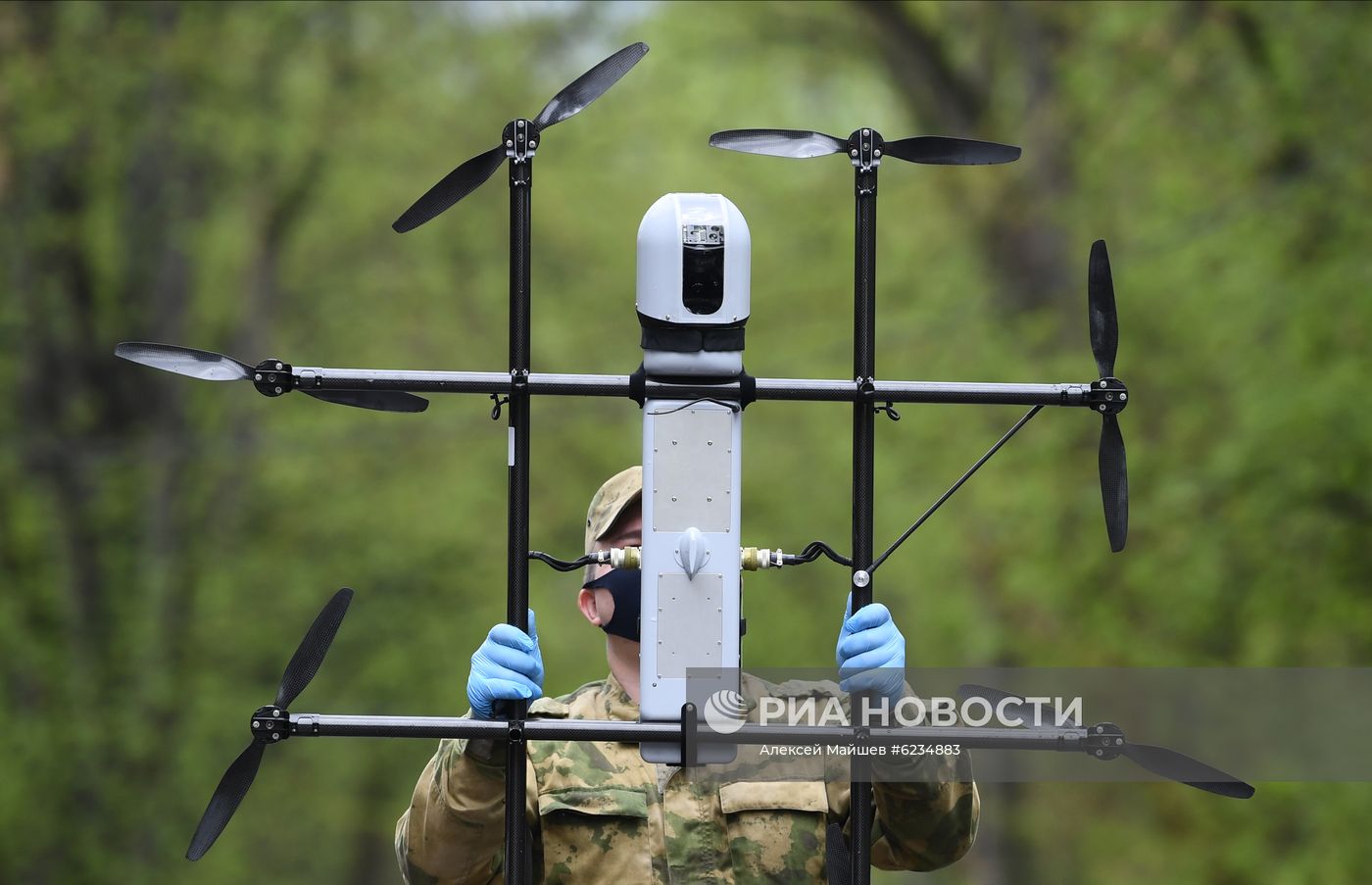 Росгвардия использует беспилотники и катера для выявления нарушителей режима самоизоляции