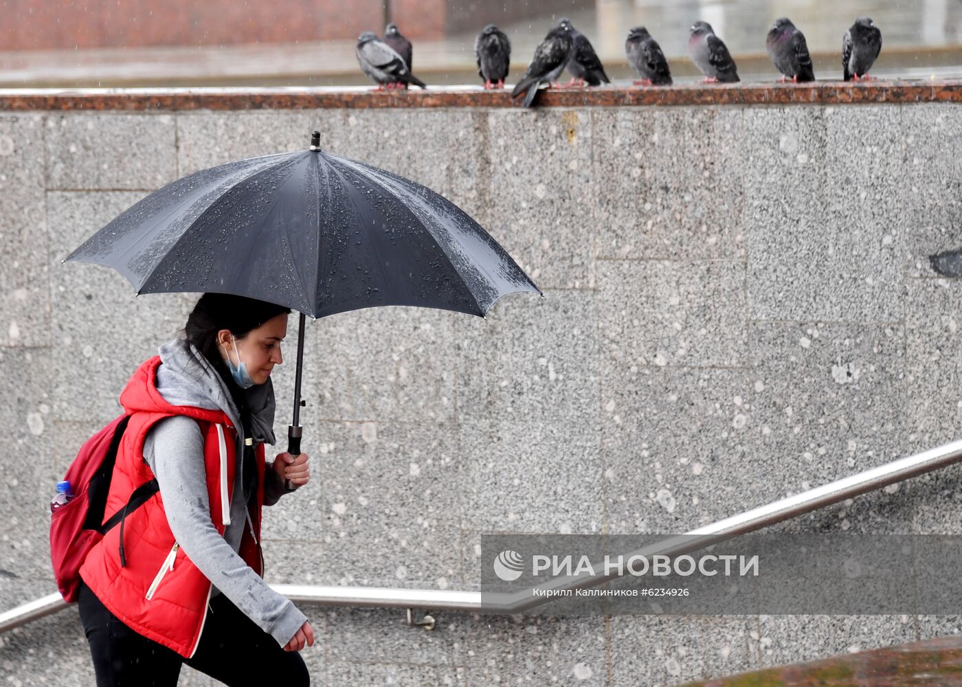 Дождь в Москве