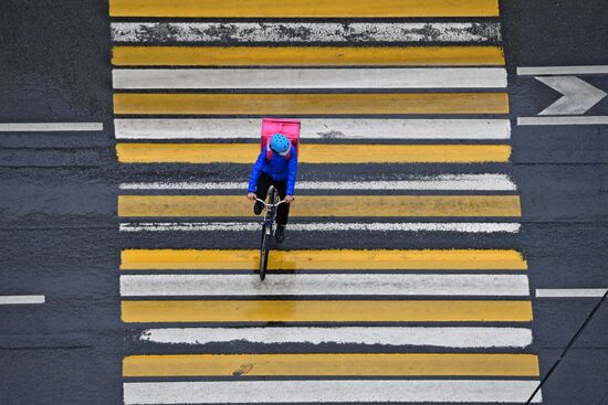 Дождь в Москве