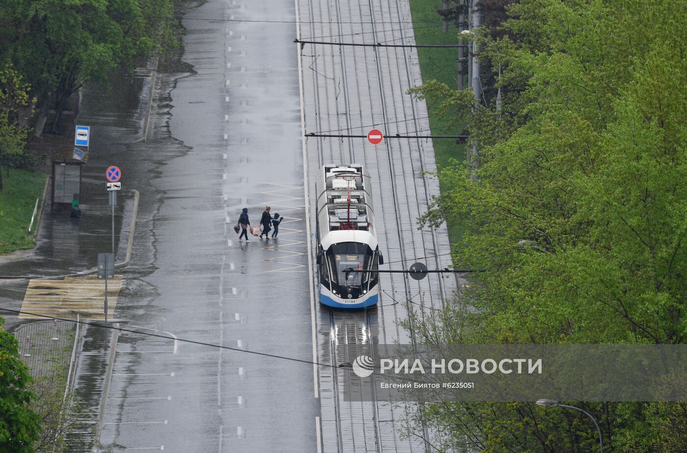 Дождь в Москве