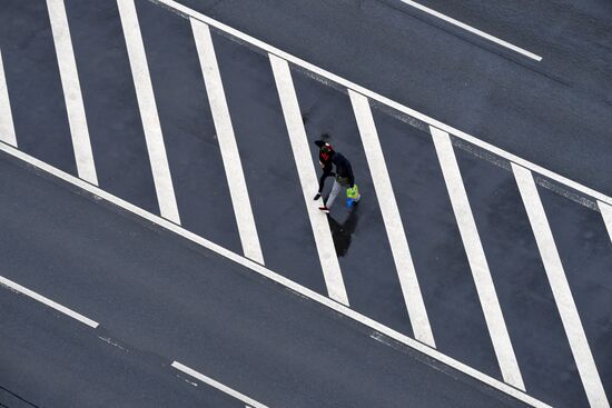Дождь в Москве