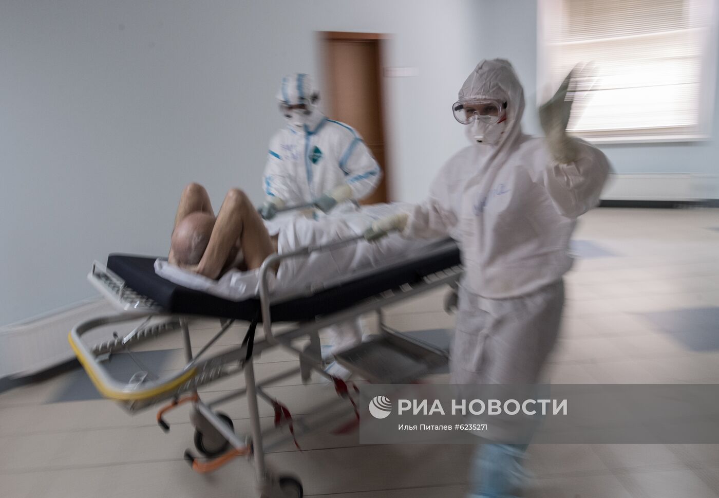 Госпиталь COVID-19 в центре МГУ имени М. В. Ломоносова