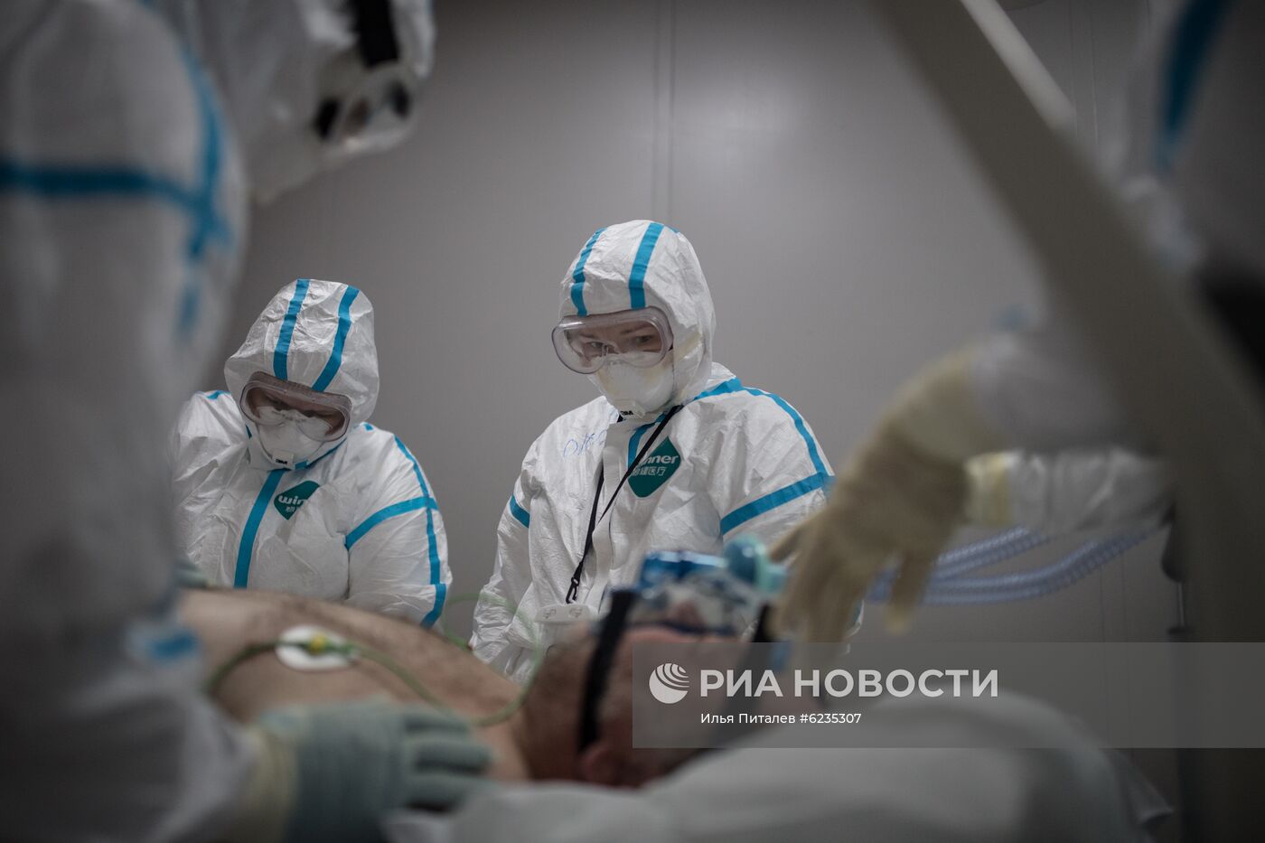 Госпиталь COVID-19 в центре МГУ имени М. В. Ломоносова