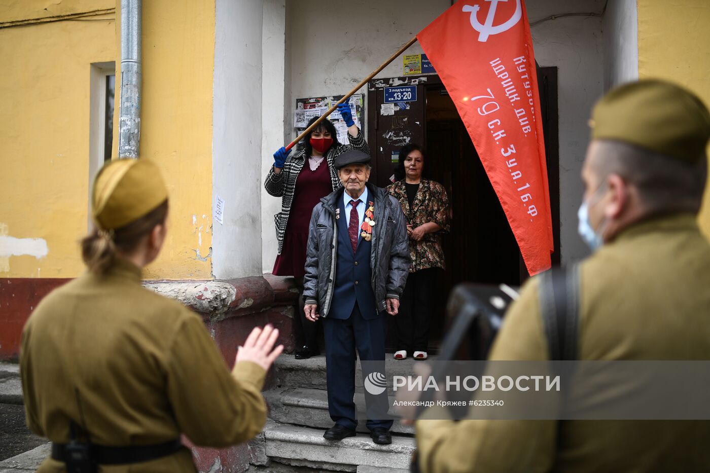 Персональные парады для ветеранов Великой Отечественной войны