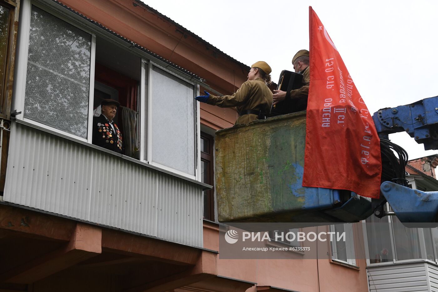 Персональные парады для ветеранов Великой Отечественной войны