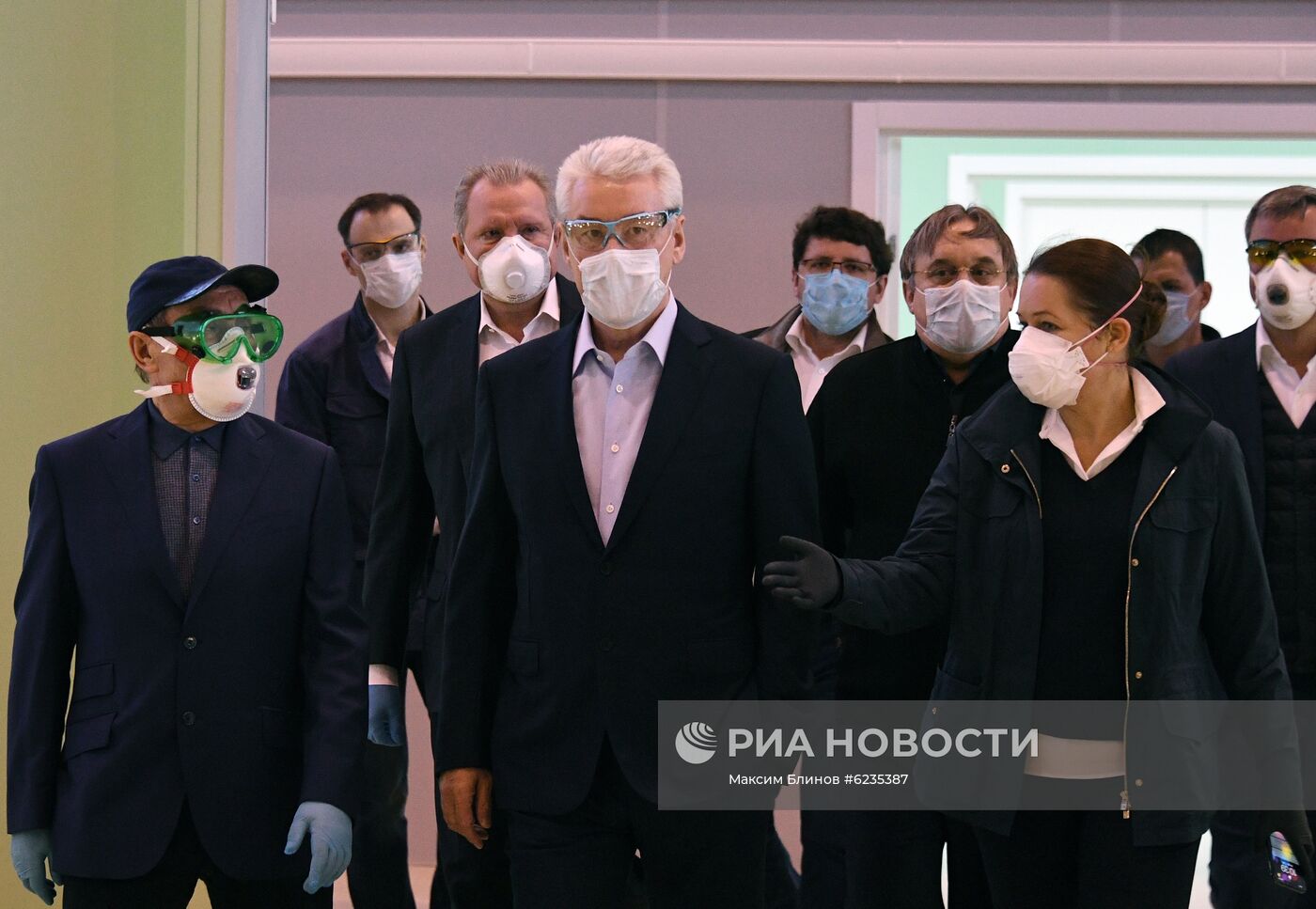 Временный госпиталь COVID-19 в павильоне No75 на ВДНХ