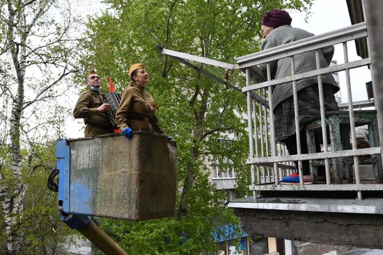 Персональные парады для ветеранов Великой Отечественной войны