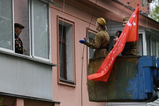 Персональные парады для ветеранов Великой Отечественной войны