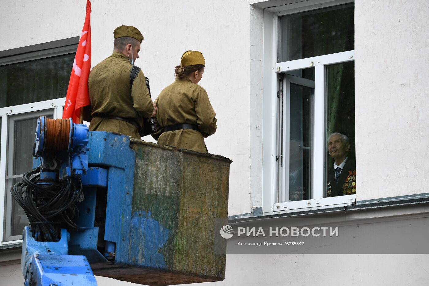 Персональные парады для ветеранов Великой Отечественной войны