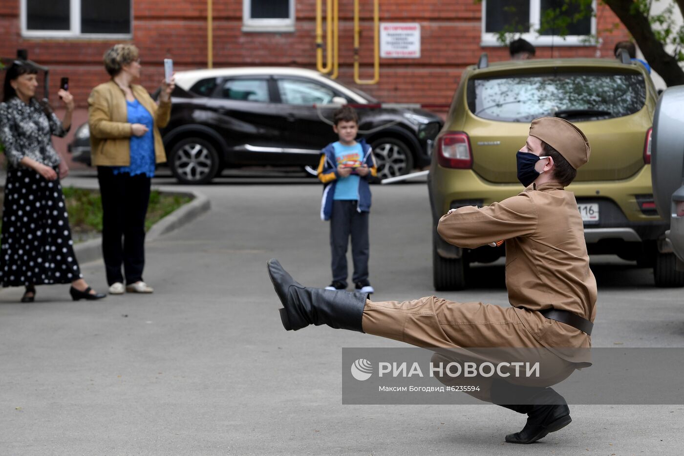 Персональный парад для ветерана Великой Отечественной войны