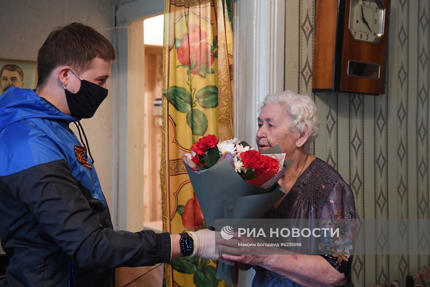 Персональный парад для ветерана Великой Отечественной войны