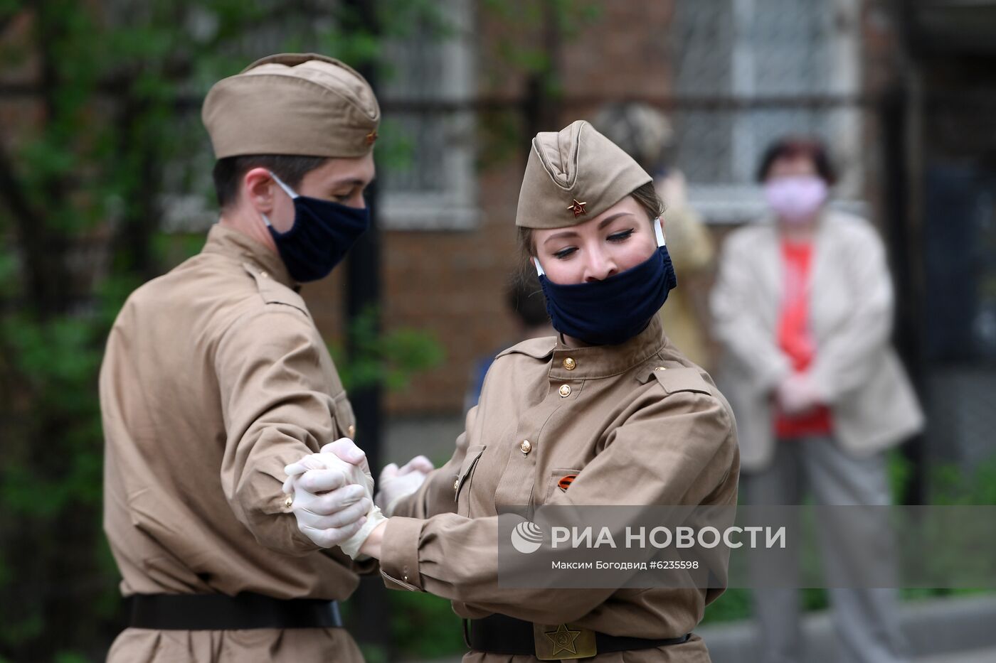 Персональный парад для ветерана Великой Отечественной войны