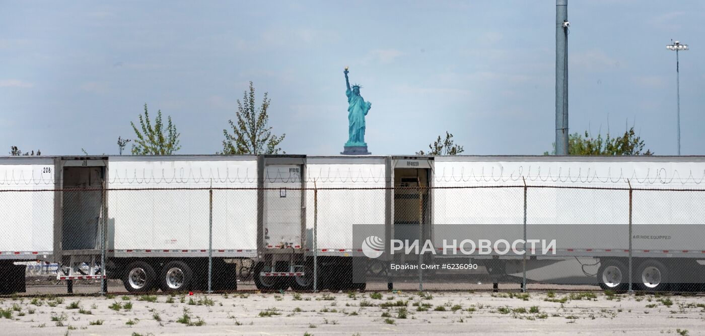 Нью-Йорк в период пандемии коронавируса