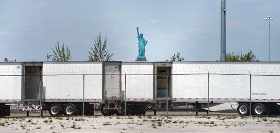 Нью-Йорк в период пандемии коронавируса