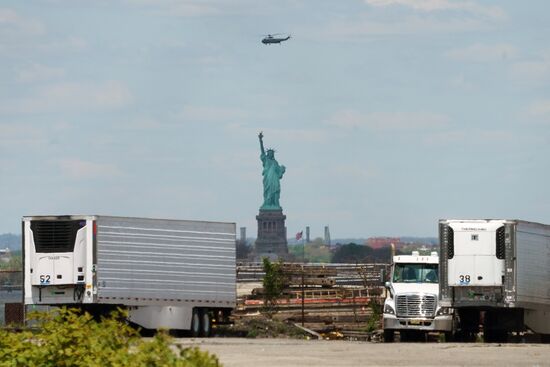 Нью-Йорк в период пандемии коронавируса
