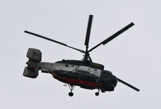 Репетиция воздушной части парада Победы в городах России