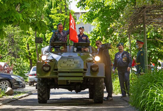 Поздравление ветеранов Великой Отечественной войны с наступающим Днем Победы 