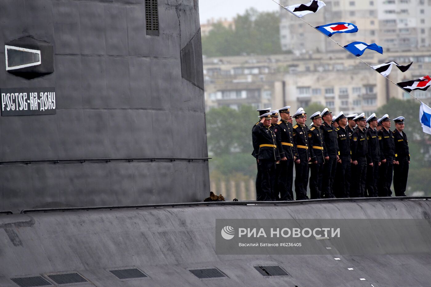 Генеральная репетиция парада Победы в Севастополе
