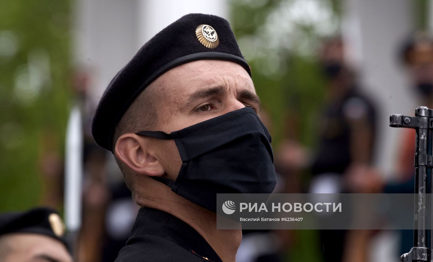 Генеральная репетиция парада Победы в Севастополе