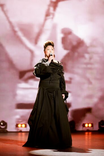 Запись онлайн-концерта "Песни Великой Победы" на Первом канале