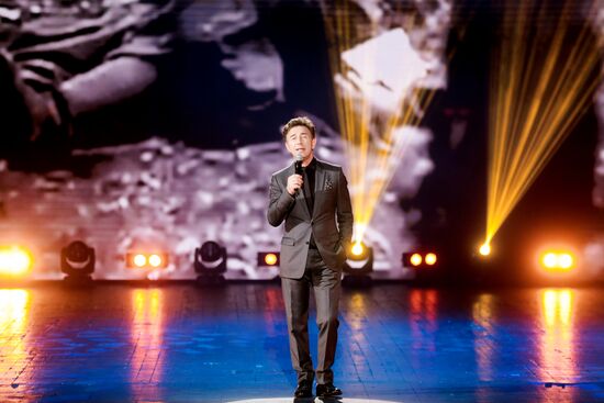 Запись онлайн-концерта "Песни Великой Победы" на Первом канале