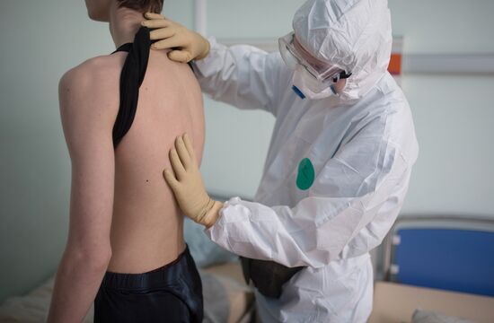 Центр "НМИЦ здоровья детей" Минздрава РФ, где проходят лечение дети с COVID-19 