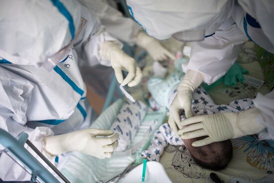 Центр "НМИЦ здоровья детей" Минздрава РФ, где проходят лечение дети с COVID-19 