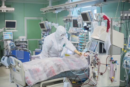 Центр "НМИЦ здоровья детей" Минздрава РФ, где проходят лечение дети с COVID-19 