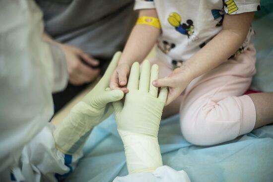 Центр "НМИЦ здоровья детей" Минздрава РФ, где проходят лечение дети с COVID-19 