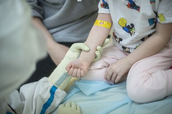 Центр "НМИЦ здоровья детей" Минздрава РФ, где проходят лечение дети с COVID-19 