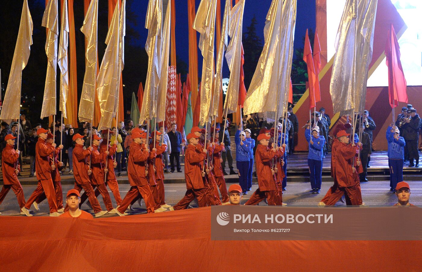 Репетиция парада ко Дню Победы в Минске