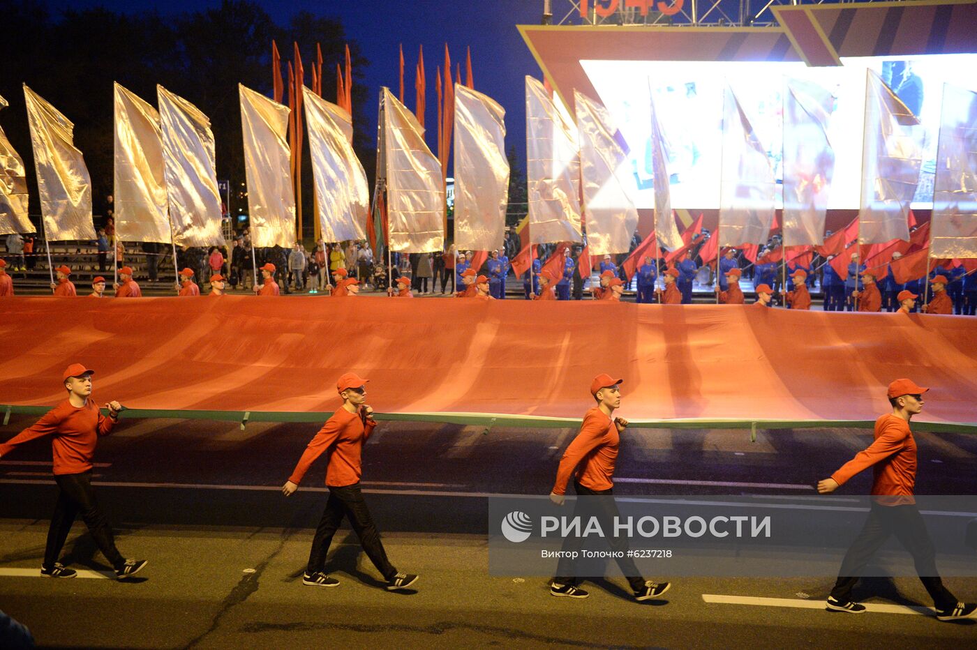 Репетиция парада ко Дню Победы в Минске