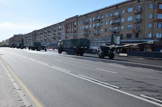 Репетиция парада ко Дню Победы в Минске