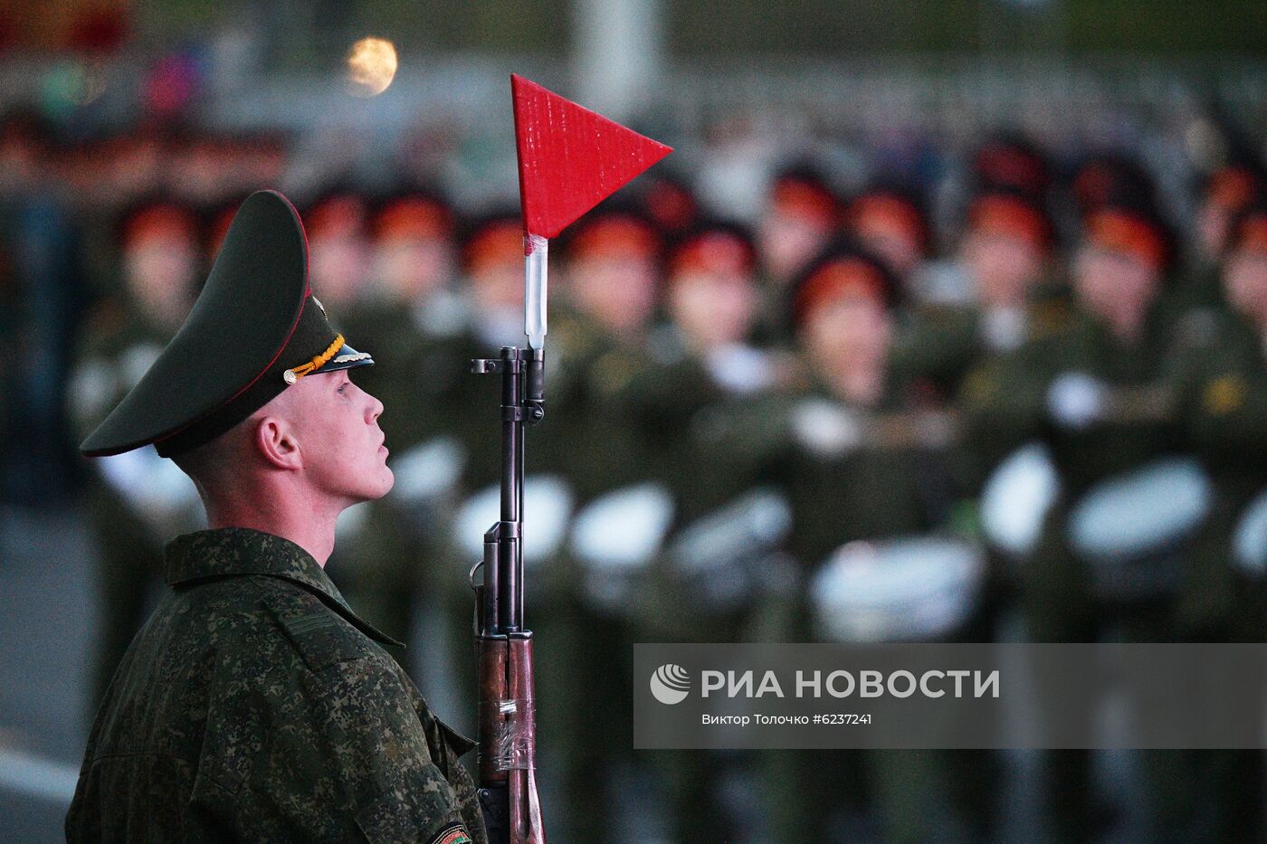 Репетиция парада ко Дню Победы в Минске