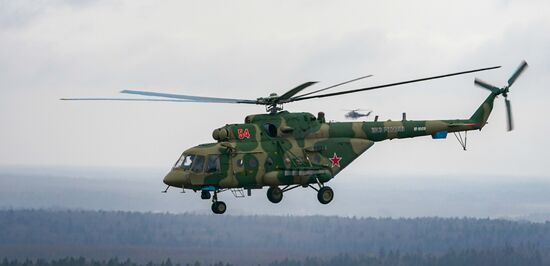 Репетиция воздушного парада Победы в Москве