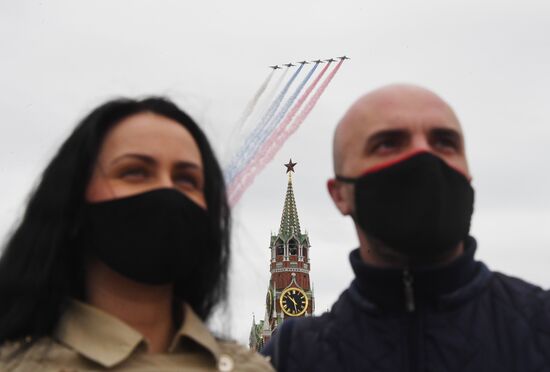 Воздушный парад Победы в Москве
