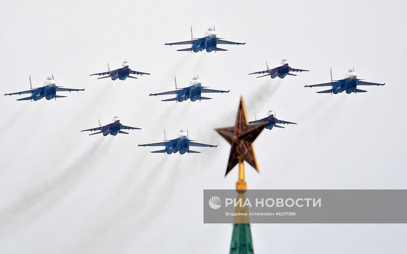 Воздушный парад Победы в Москве