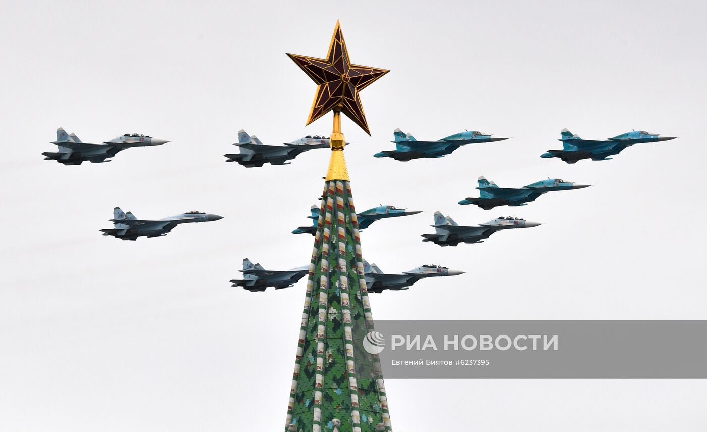 Воздушный парад Победы в Москве