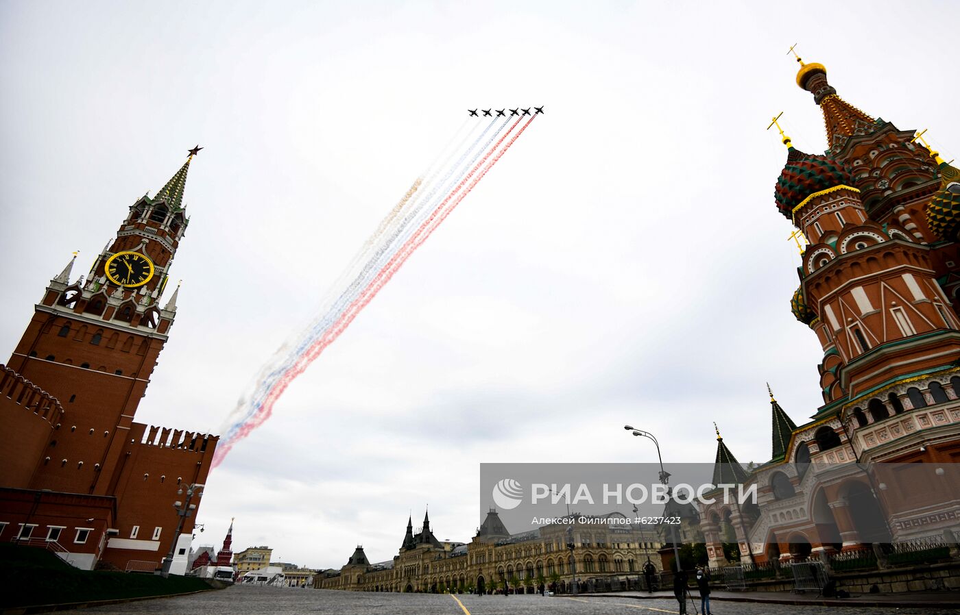 Воздушный парад Победы в Москве