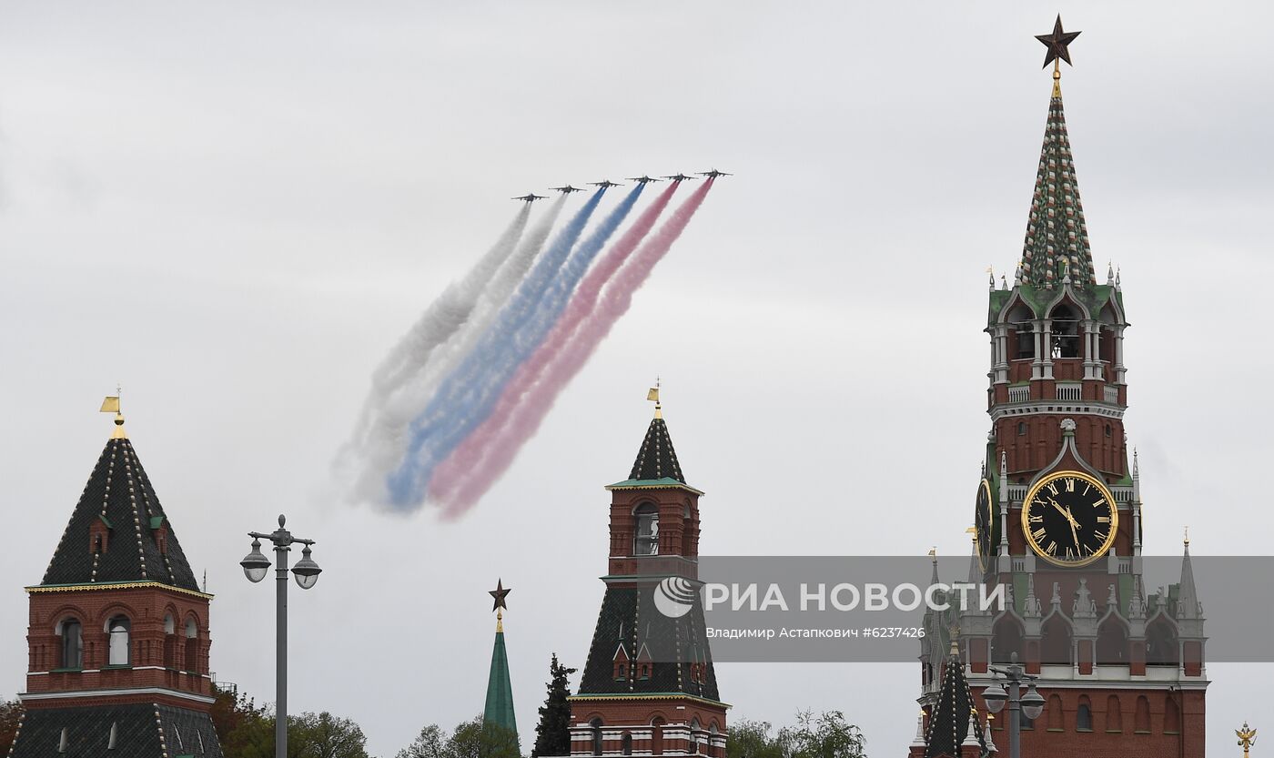 Воздушный парад Победы в Москве