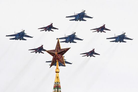 Воздушный парад Победы в Москве