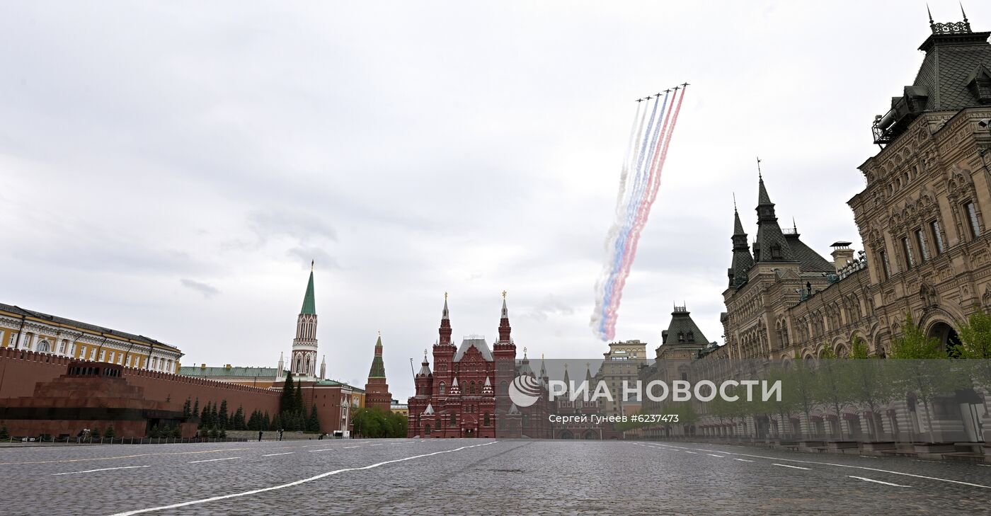 Воздушный парад Победы в Москве